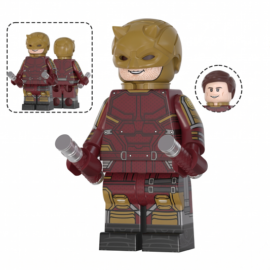 Daredevil Born Again Season 2 Gold Custom Minifigure
