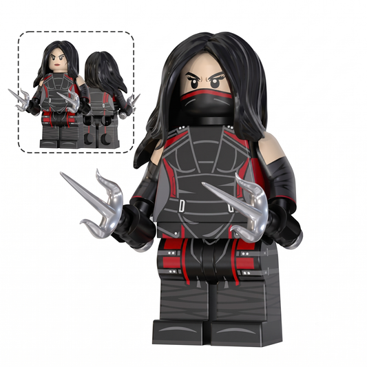 Elektra - Daredevil Born Again Season 2 Black Custom Minifigure