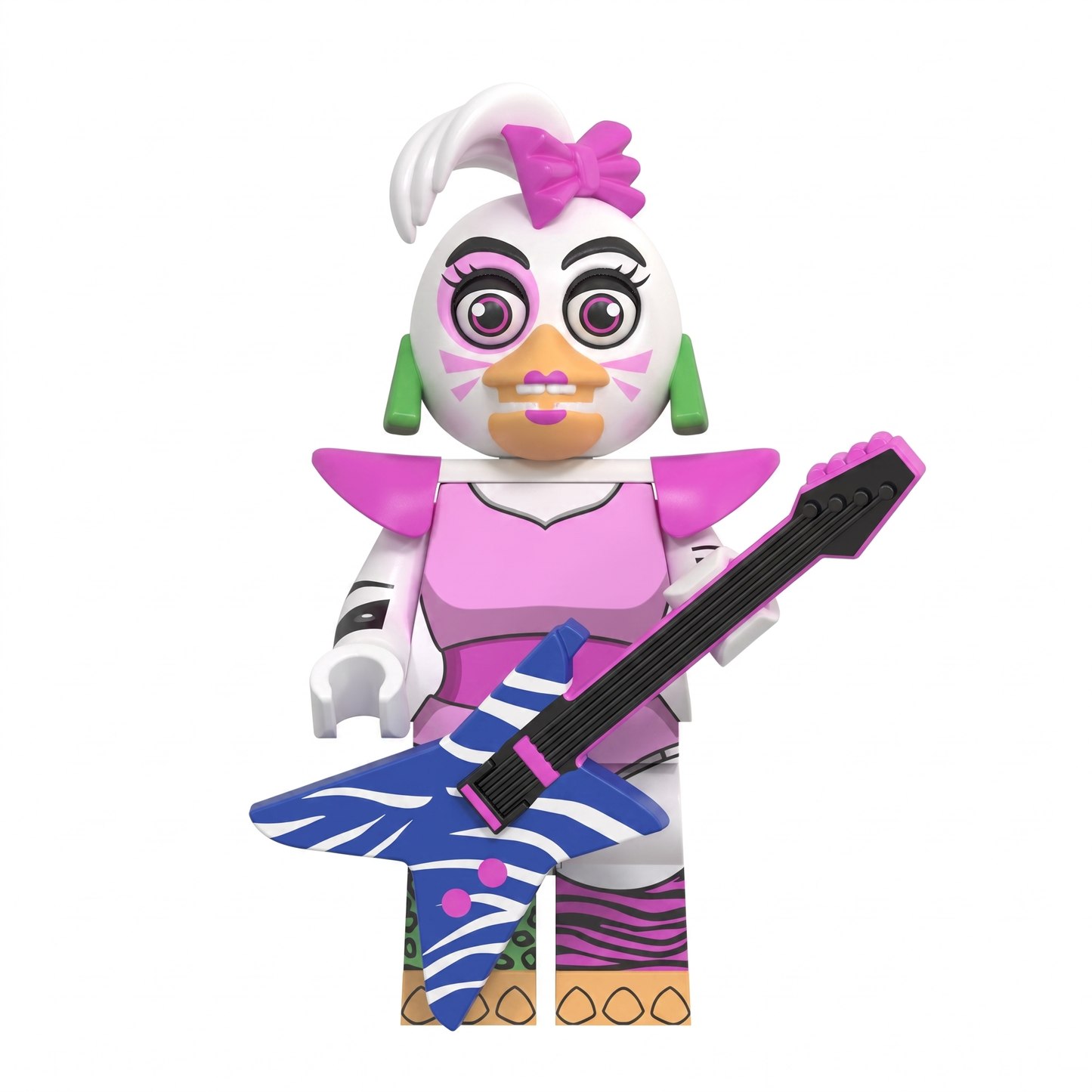 Glamrock Chica Five Nights at Freddy's Custom Minifigure