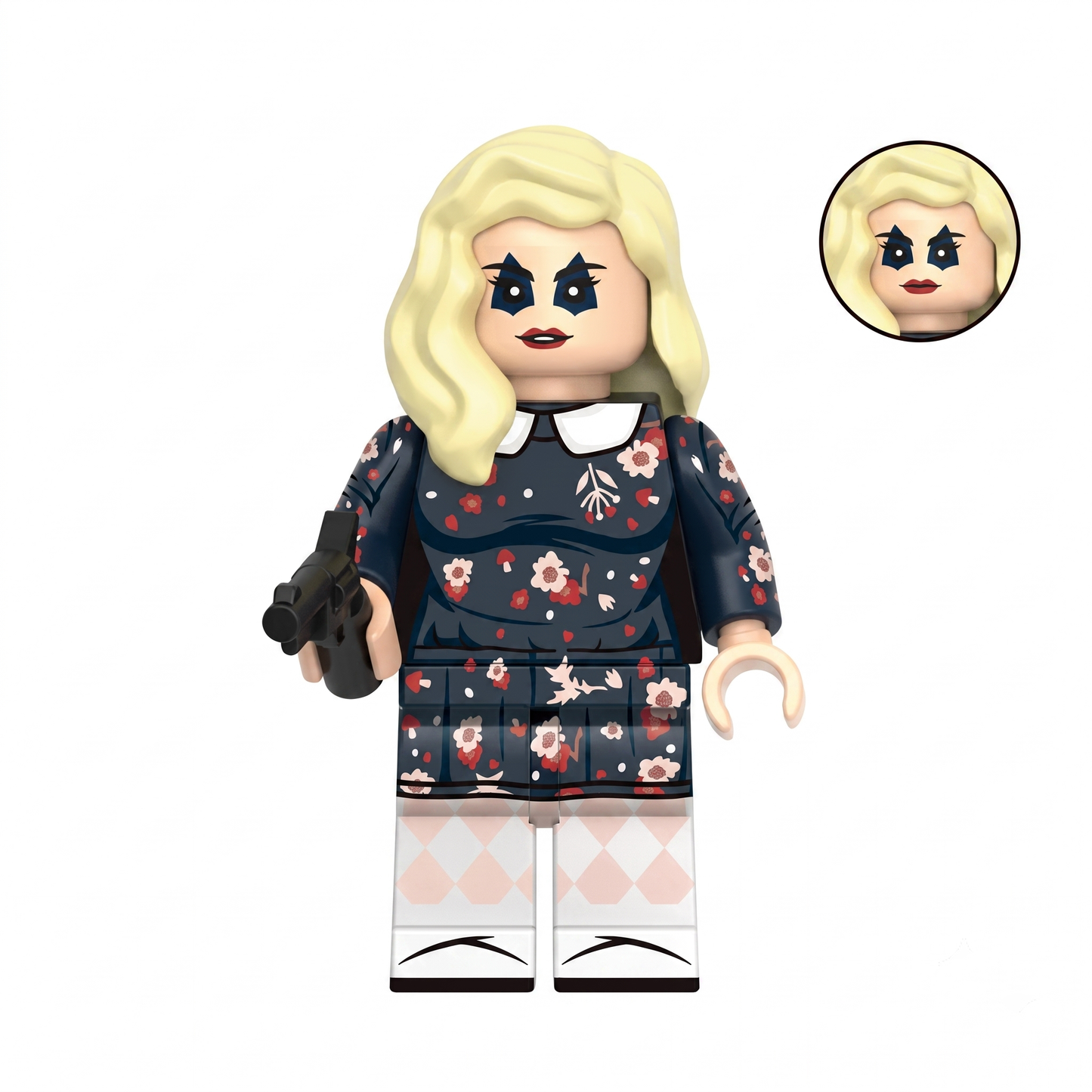 Harley Quinn Dark Outfit Batman Custom Minifigure