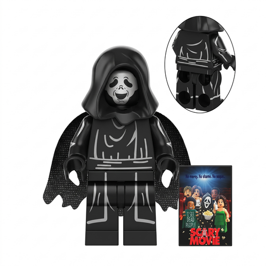 Scream with Poster Horror Movie Custom Minifigure
