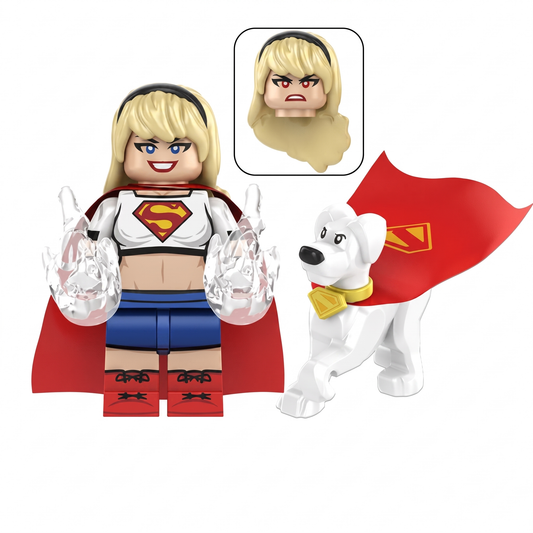 Supergirl TAS Superhero Custom Minifigure