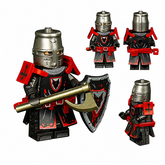 Vampire faction Armored Knight Castle Soldier Minifigure