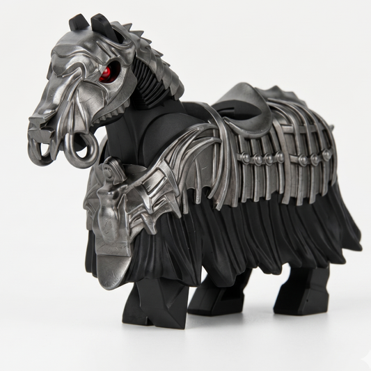 Armored Death War Horse Castle Animal Minifigure