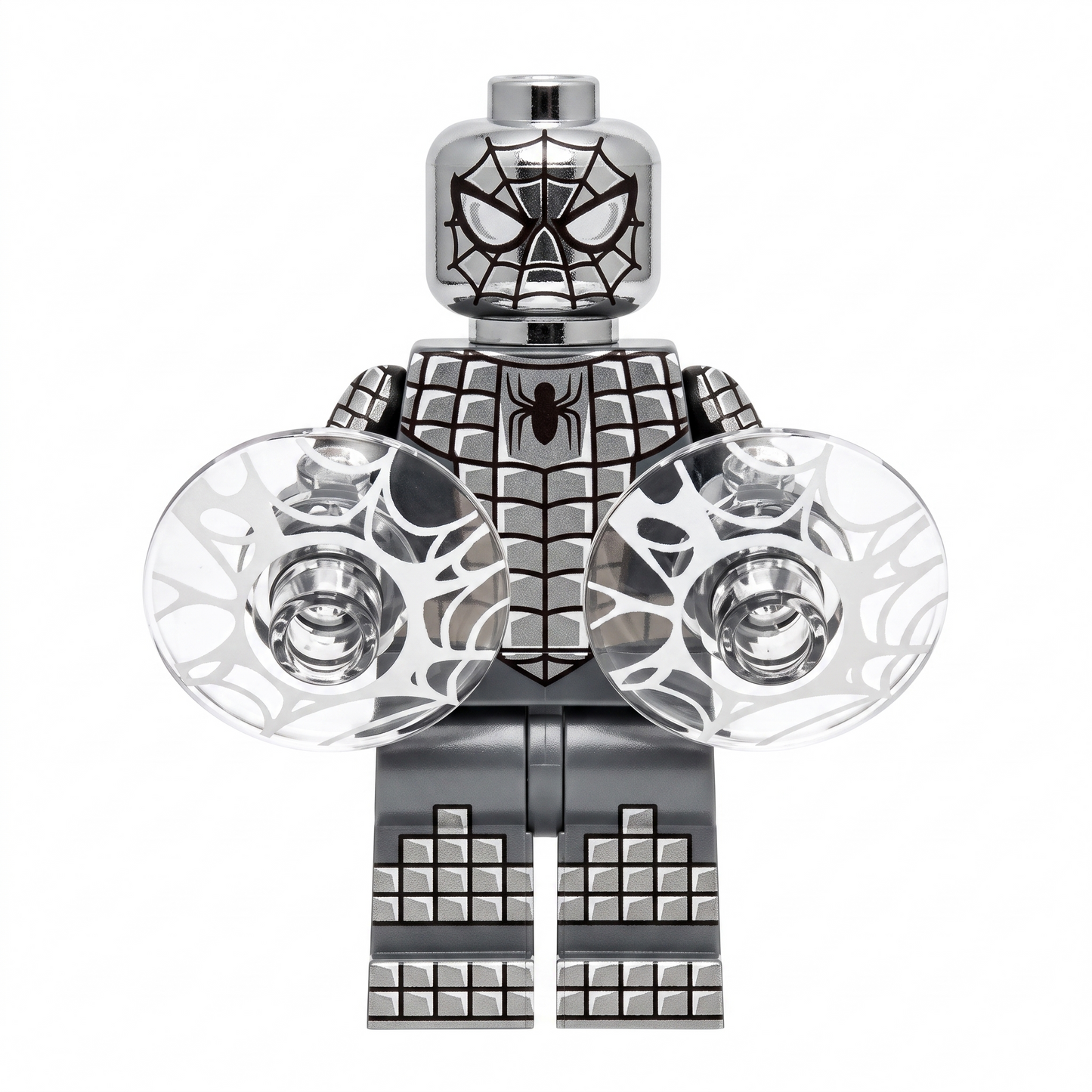 Armored Spider-man Superhero Custom Minifigure