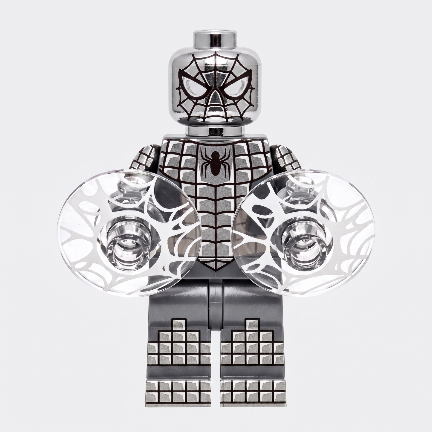 Armored Spider-man Superhero Custom Minifigure