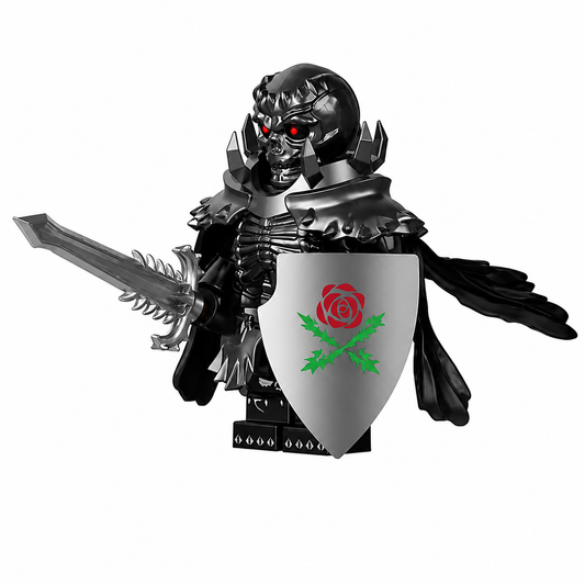 Armored Death Knight King Castle Soldier Minifigure