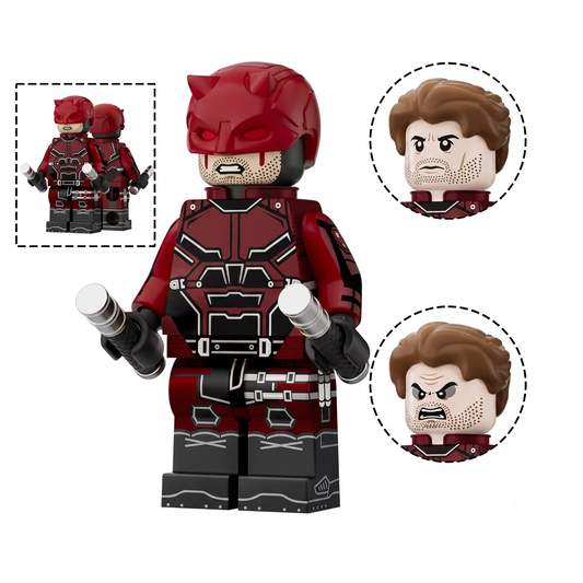 Daredevil Bloody Eyes Born Again Season 2 Custom Minifigure