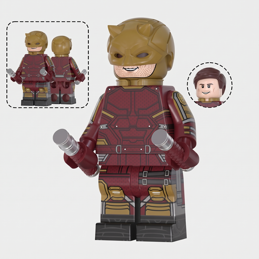 Daredevil Born Again Season 2 Gold Custom Minifigure