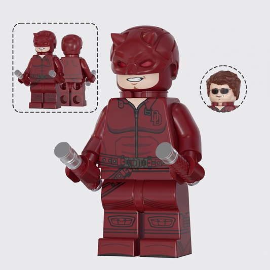 Daredevil Born Again Season 2 Red Custom Minifigure