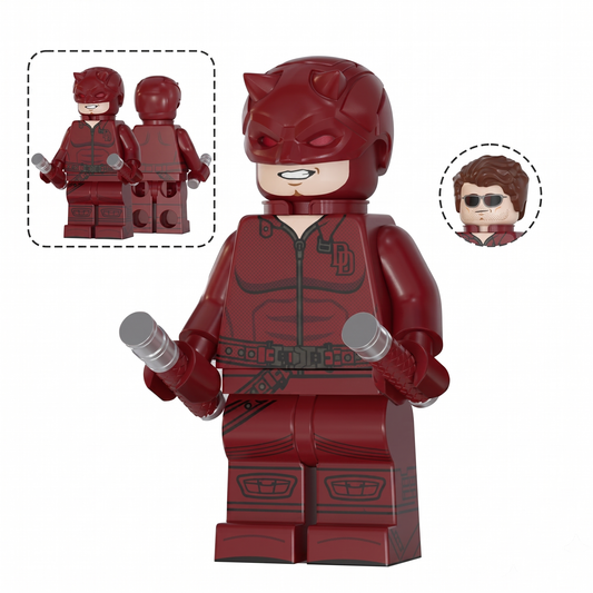 Daredevil Born Again Season 2 Red Custom Minifigure