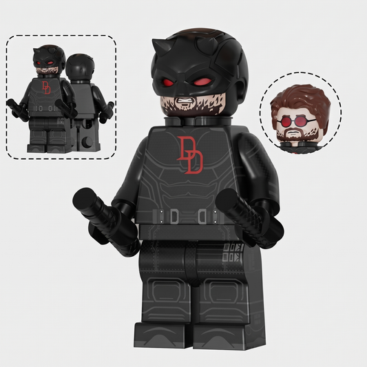 Daredevil Born Again Season 2 Black Custom Minifigure