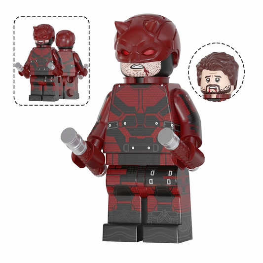 Daredevil Born Again Season 2 Bloody Custom Minifigure
