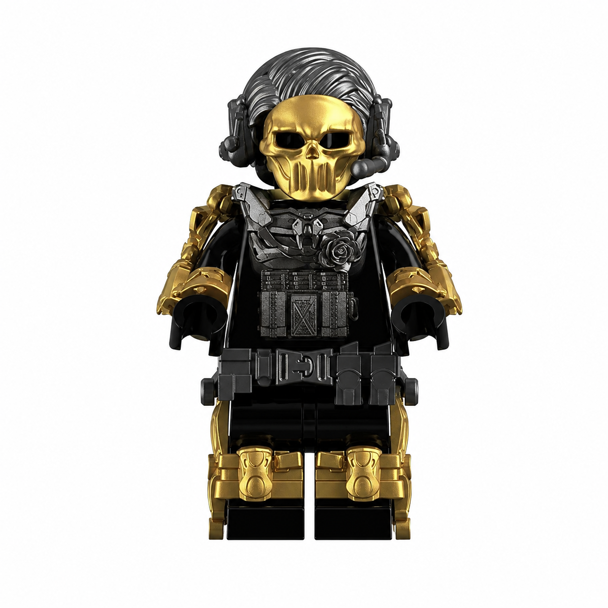 Eclipse Gold Rose Delta Force Video Game Minifigure