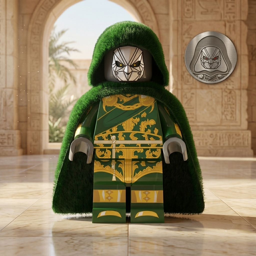 Doctor Doom X-Men: Hellfire Gala Custom Minifigure