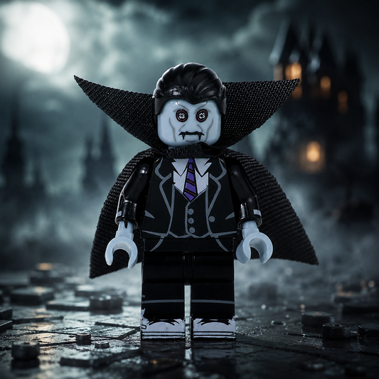 Dracula Universal Monster Movie Undead Vampire Minifigure