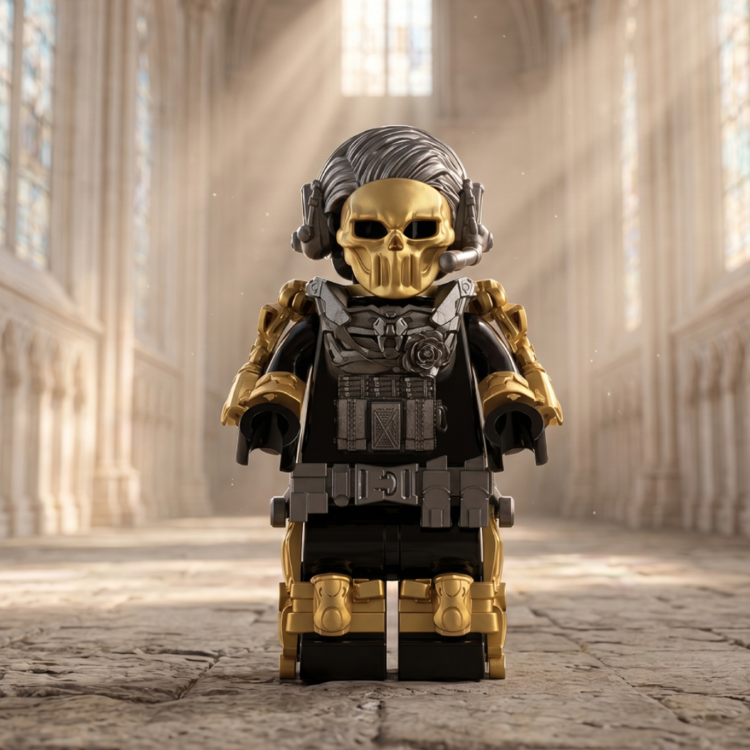 Eclipse Gold Rose Delta Force Video Game Minifigure