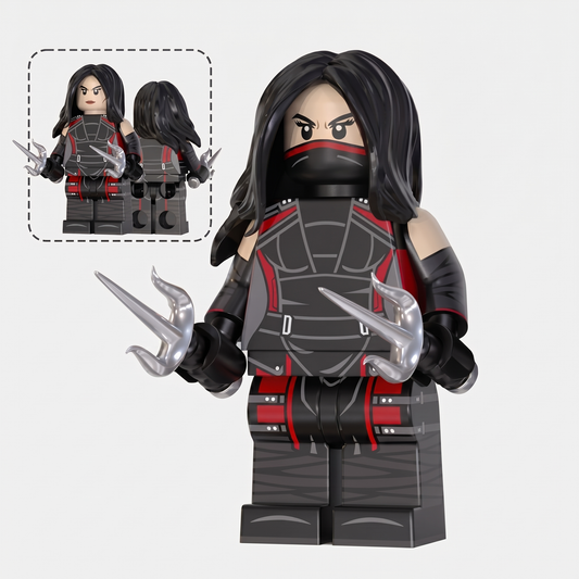 Elektra - Daredevil Born Again Season 2 Black Custom Minifigure