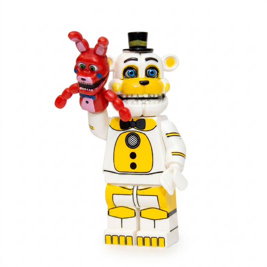 Golden Funtime Freddy Five Nights at Freddy's Custom Minifigure