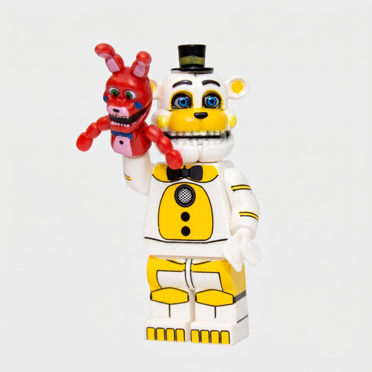 Golden Funtime Freddy Five Nights at Freddy's Custom Minifigure