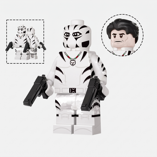 Hector Ayala White Tiger - Daredevil Red Born Again Season 2 Custom Minifigure