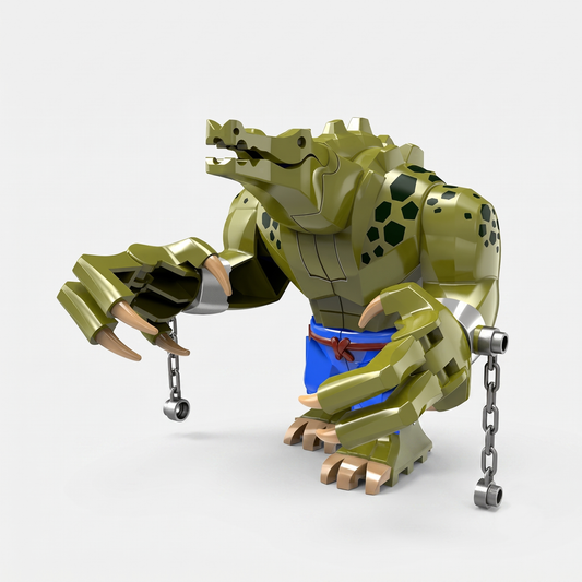 Killer Croc Big Figure Batman Custom Minifigure