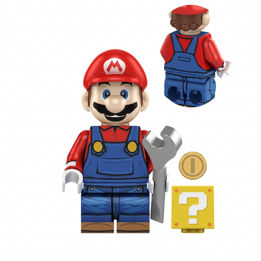 Mario The Super Mario Bros Galaxy Superhero Minifigure