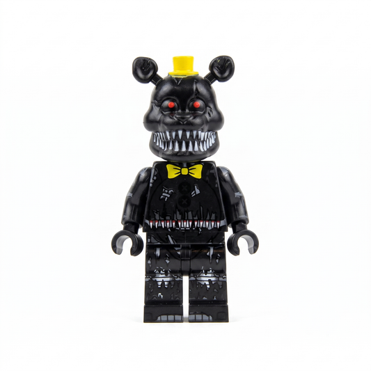 Nightmare Black Five Nights at Freddy's Custom Minifigure