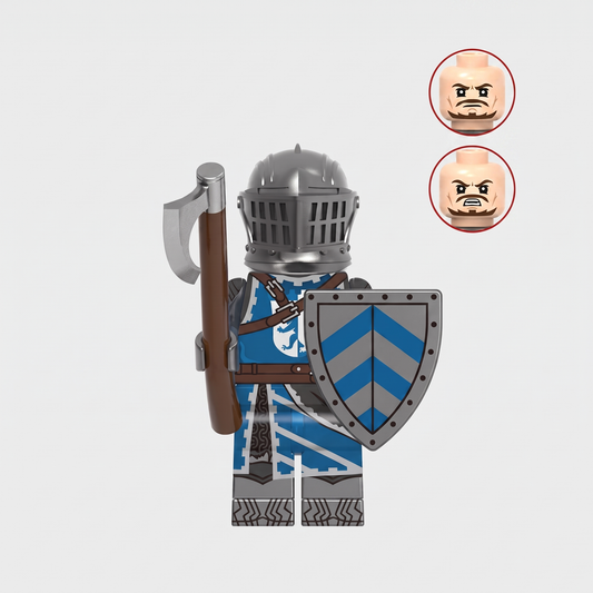 Papal Knight Castle Soldier Gold Armor Vatican Custom Minifigure