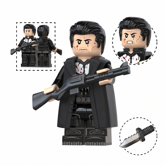 Punisher - Daredevil Born Again Season 2 Blood Custom Minifigure