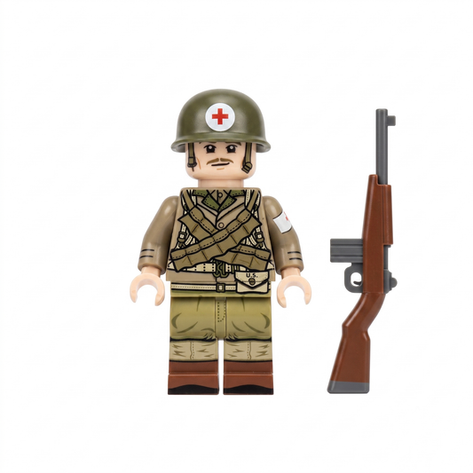 Ranger Medic US WW2 Army Soldier Minifigure