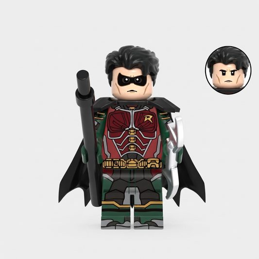 Robin Titans Superhero Custom Minifigure