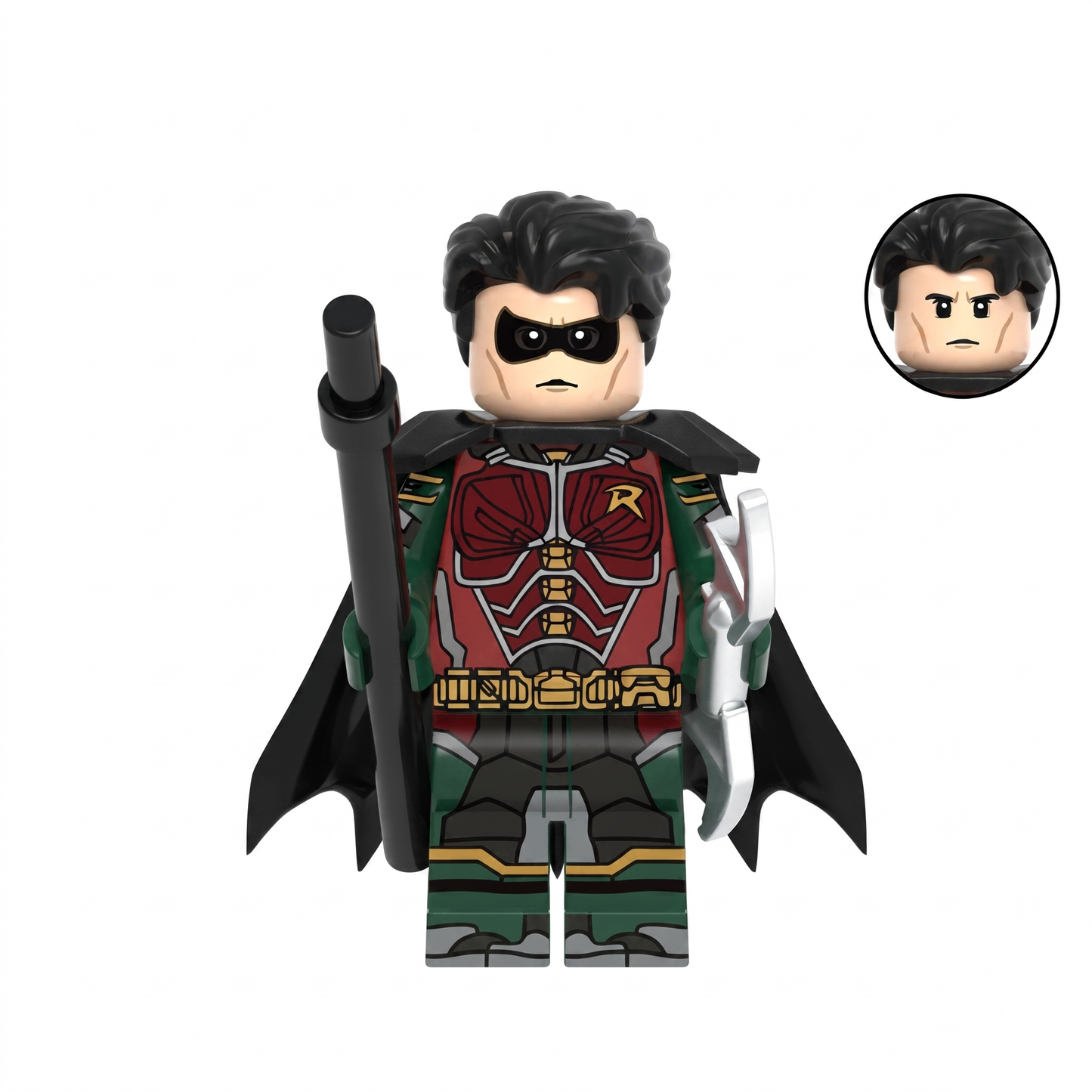 Robin Titans Superhero Custom Minifigure