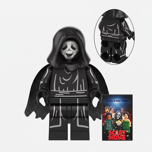 Scream with Poster Horror Movie Custom Minifigure