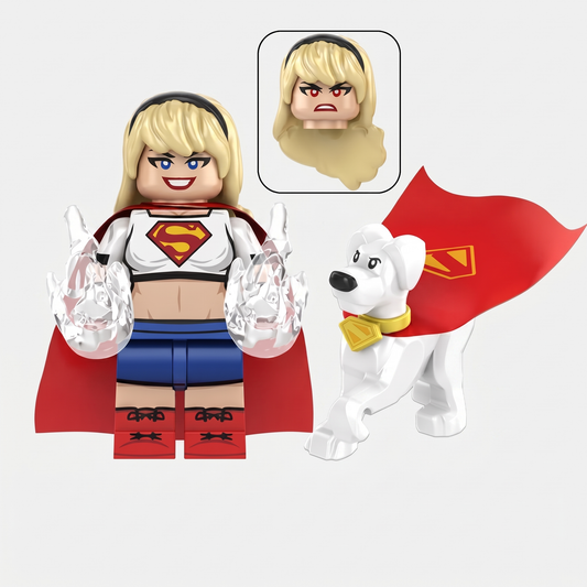 Supergirl TAS Superhero Custom Minifigure