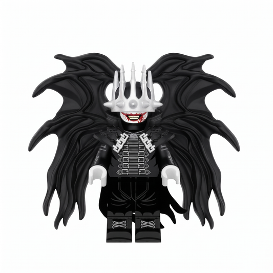 The Batman Who Laughs with Black Wings Custom Minifigure