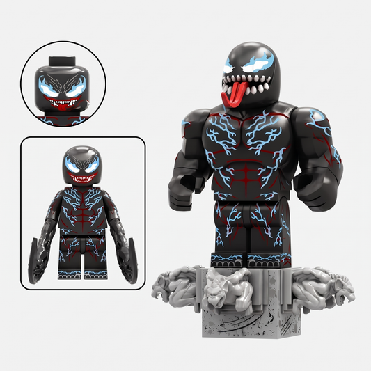 Venom Spider Man Medium Gargoyle Stand Custom Minifigure