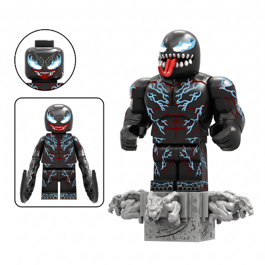 Venom Spider Man Medium Gargoyle Stand Custom Minifigure