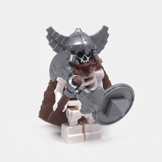 Viking Warrior Skeleton Ghost Custom Minifigure