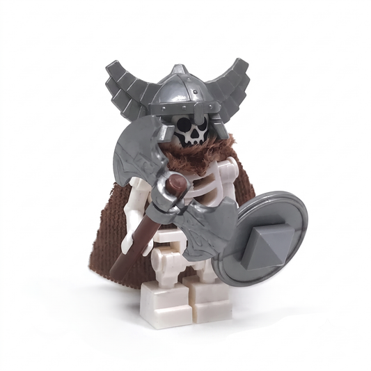 Viking Warrior Skeleton Ghost Custom Minifigure