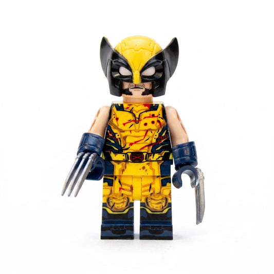 Wolverine V3 Superhero Custom Minifigure