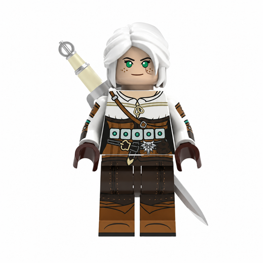 Ciri Merigold The Witcher 3 Superhero Minifigure